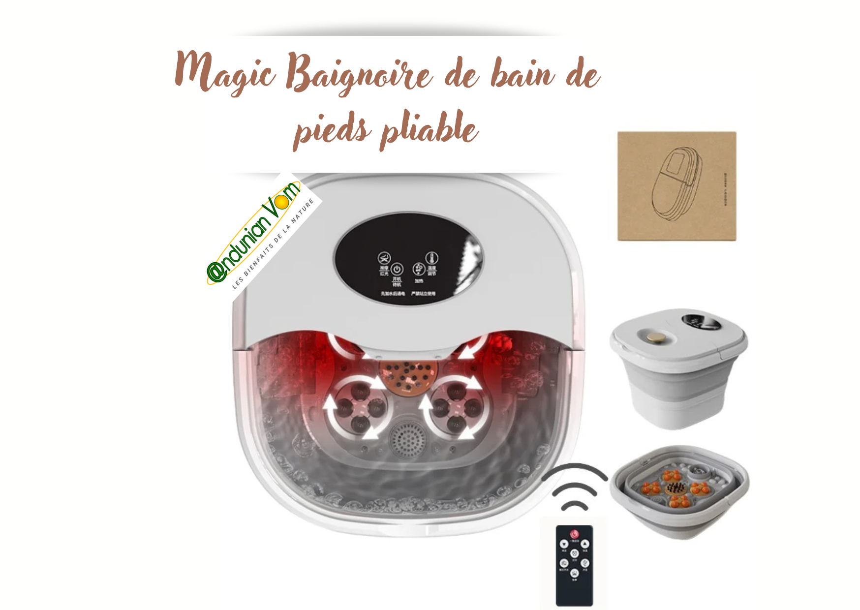 SPA  ÉLECTRIQUE PIED – MASSAGE INTEGRAL™