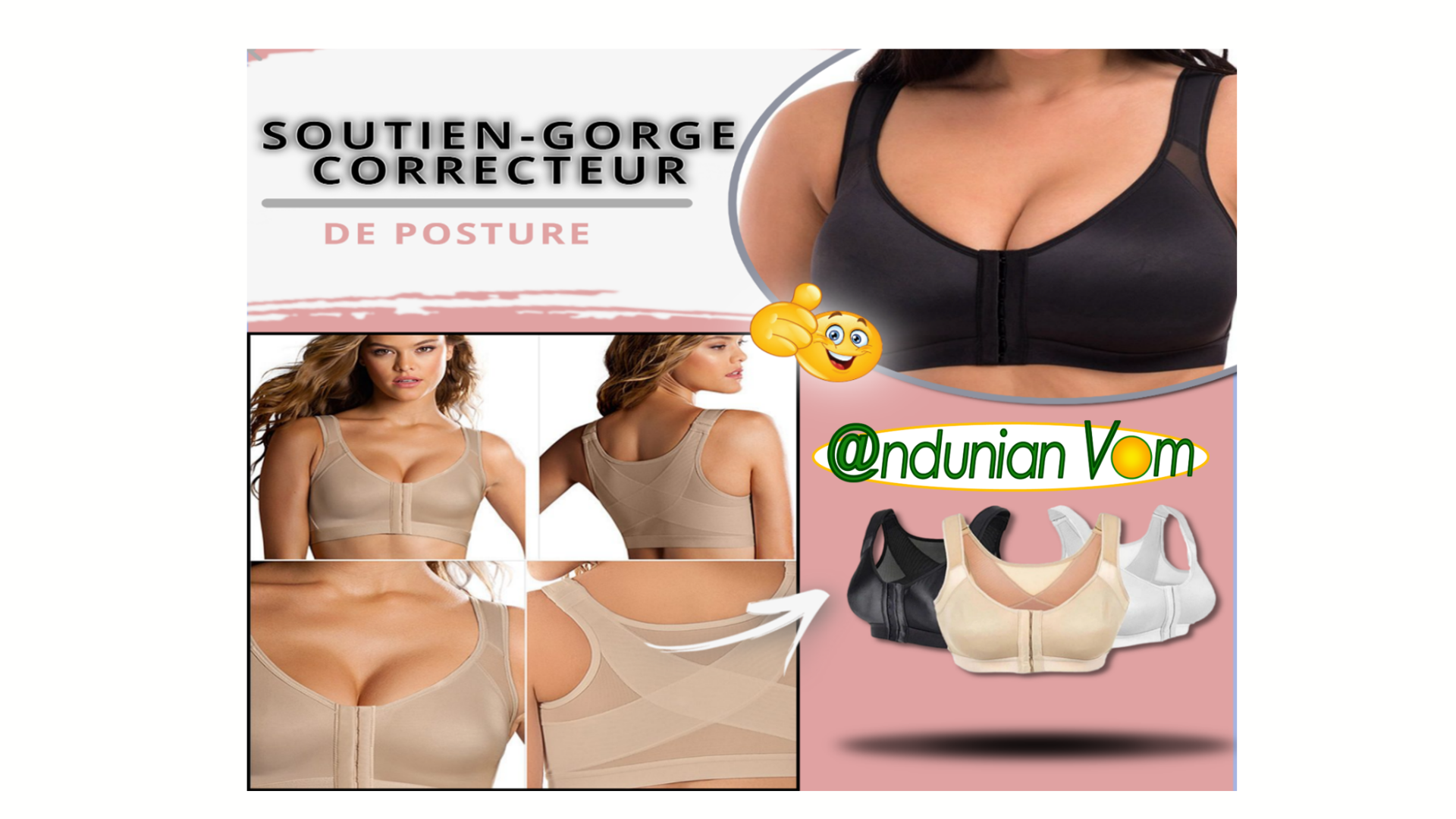 Soutien-Gorge Posture | Maintien & Confort Sans Armatures