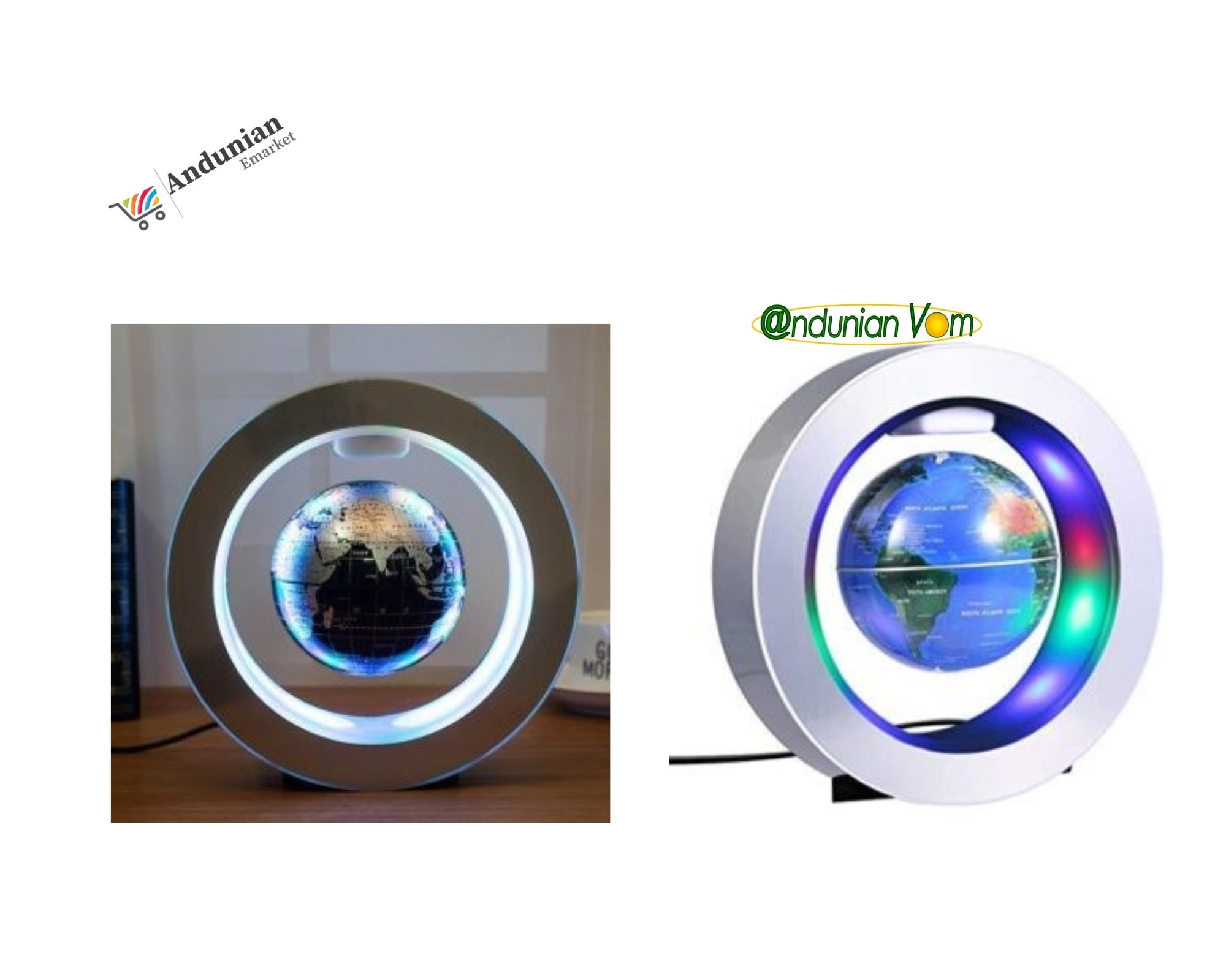 GLOBE FLOTTANT™ – DECORATION MAGNETIQUE ET CADEAU