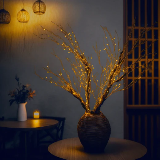 BRANCHE DE SAULE ARTIFICIELLE A LED™