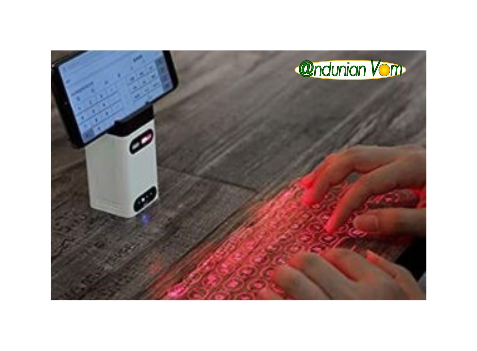CLAVIER VIRTUEL BLUETOOTH™ –COMPACT, PRATIQUE