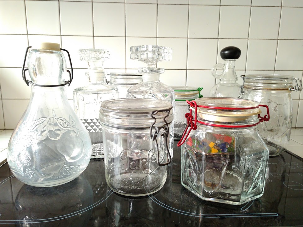 5 Bocaux pour Aliment (comme neuf)