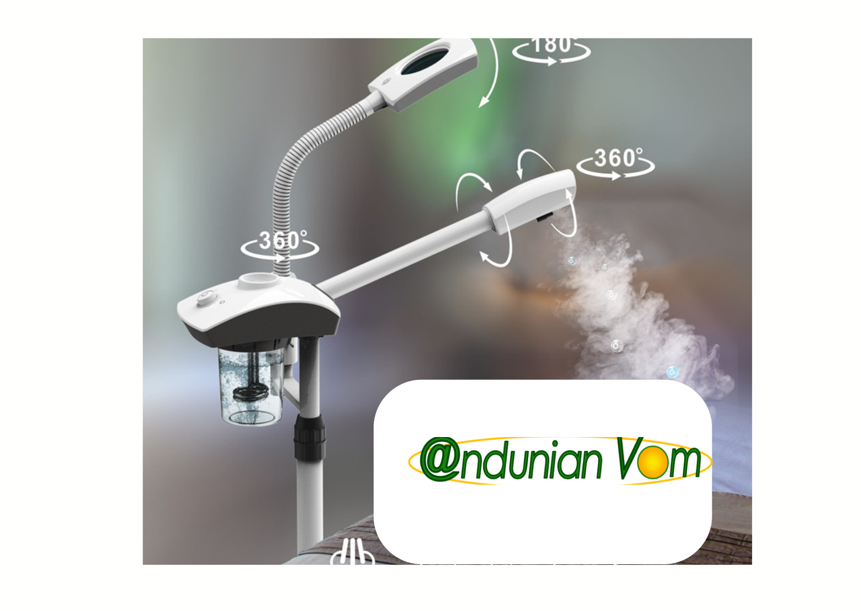 Vaporisateur à Ozone Visage – Purification & Hydratation