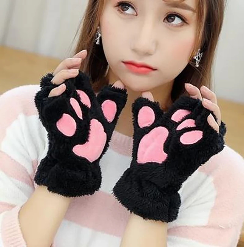 GANTS PATTES D'OURS EN PELUCHE™