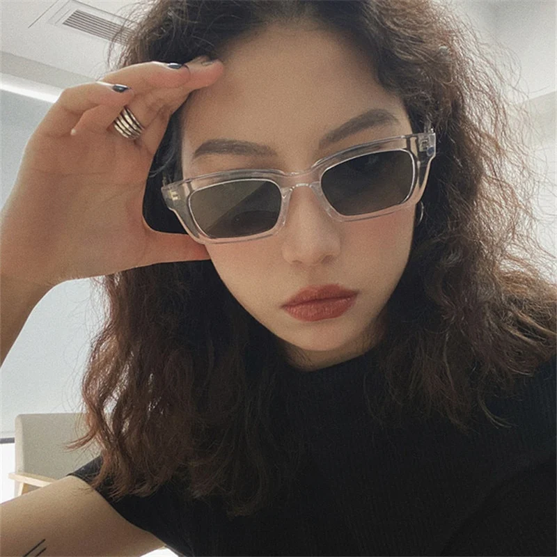 LUNETTES DE SOLEIL FEMME RECTANGLE STYLE MODERNE™