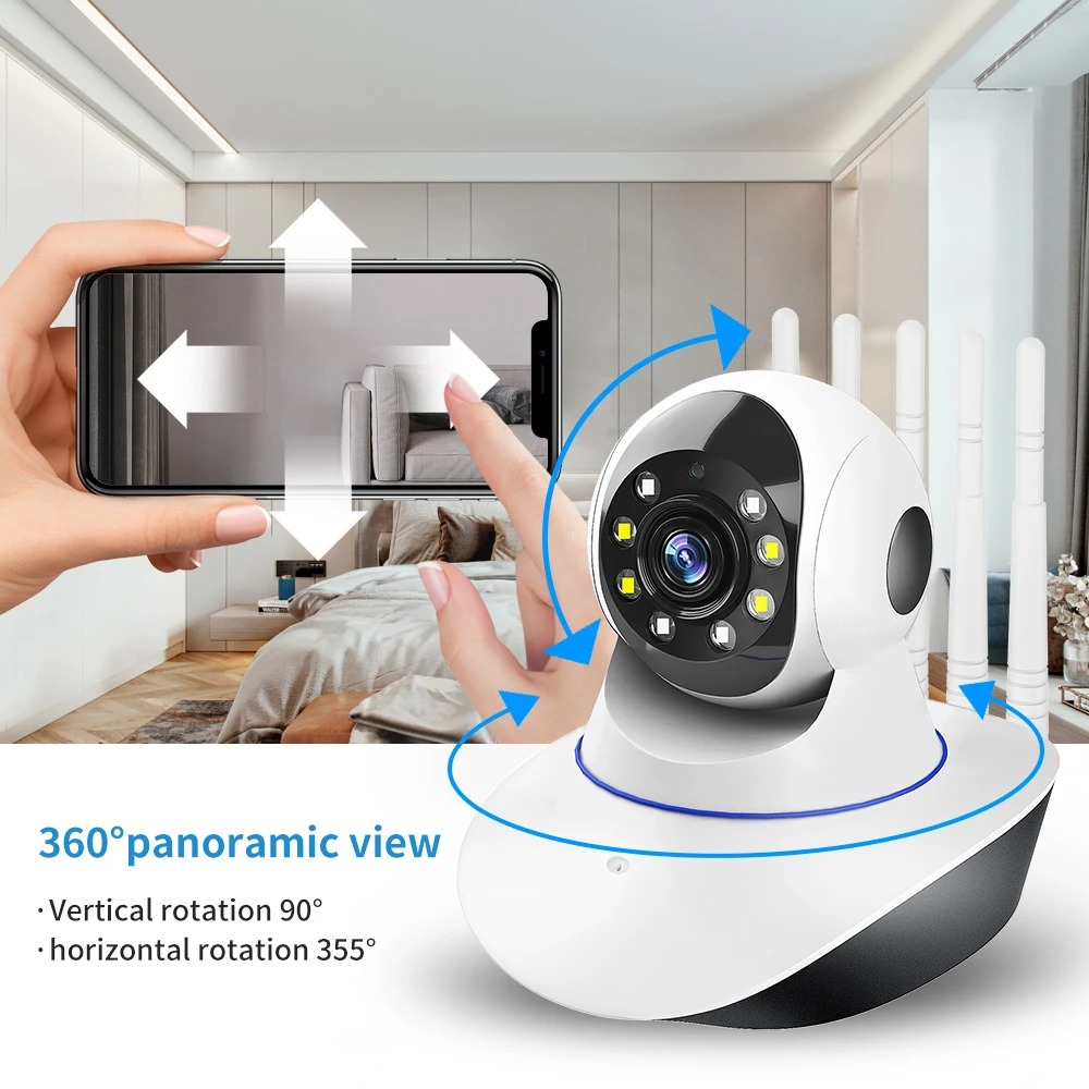 CAMERA DE SURVEILLANCE 360° HD –CONNECTE™