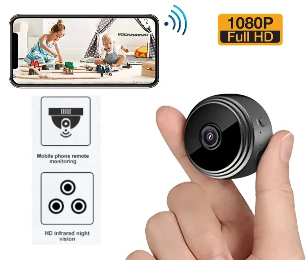 MINI CAMERA DE SURVEILLANCE Wi-Fi HD FUGEZA A9™
