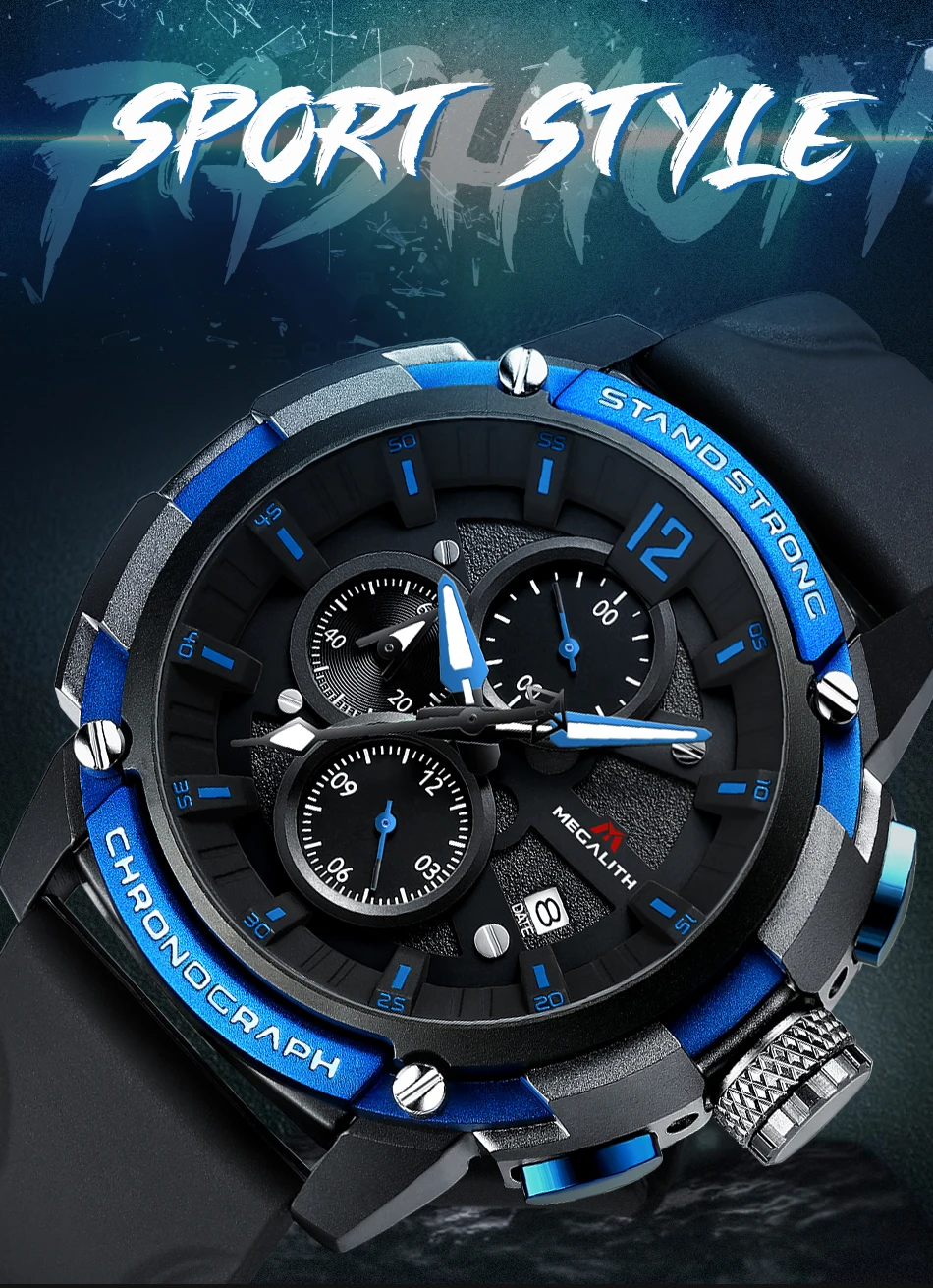 MONTRE SPORT HOMME MEGALITH™