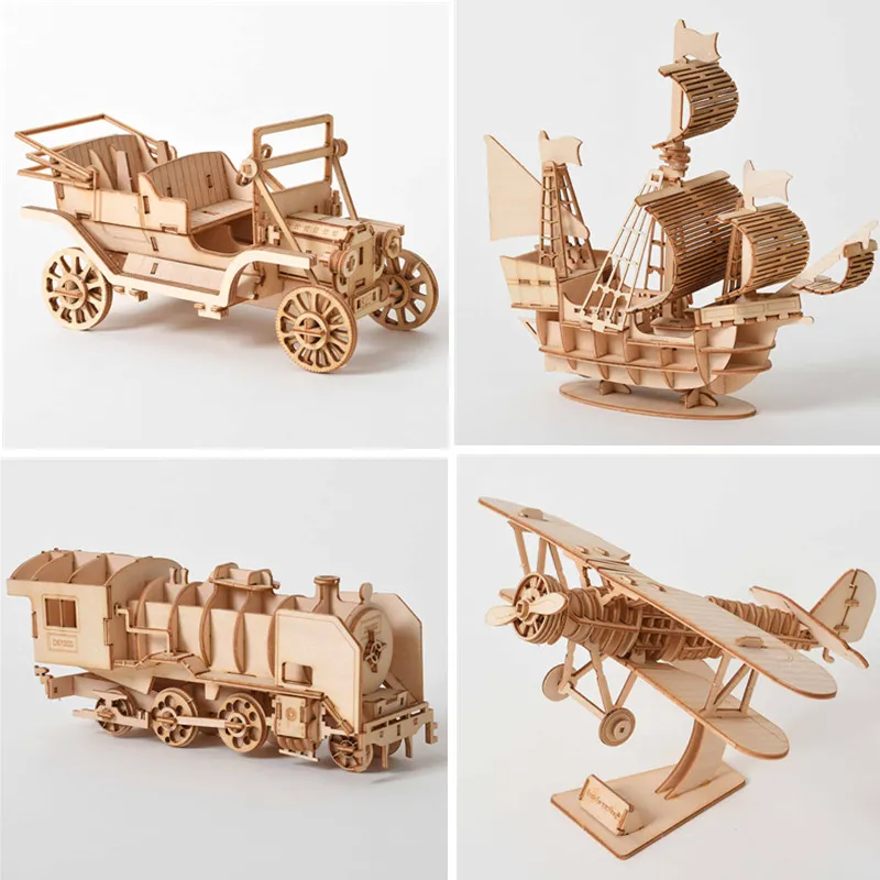 PUZZLE EN BOIS 3D DIY™